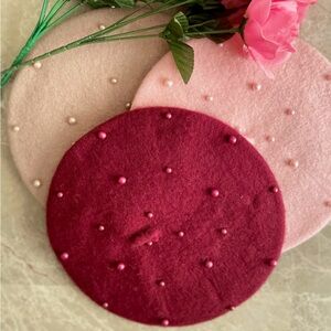 Pearl Fashion Berets 

Perfect for your special fashionista(s) wool blend